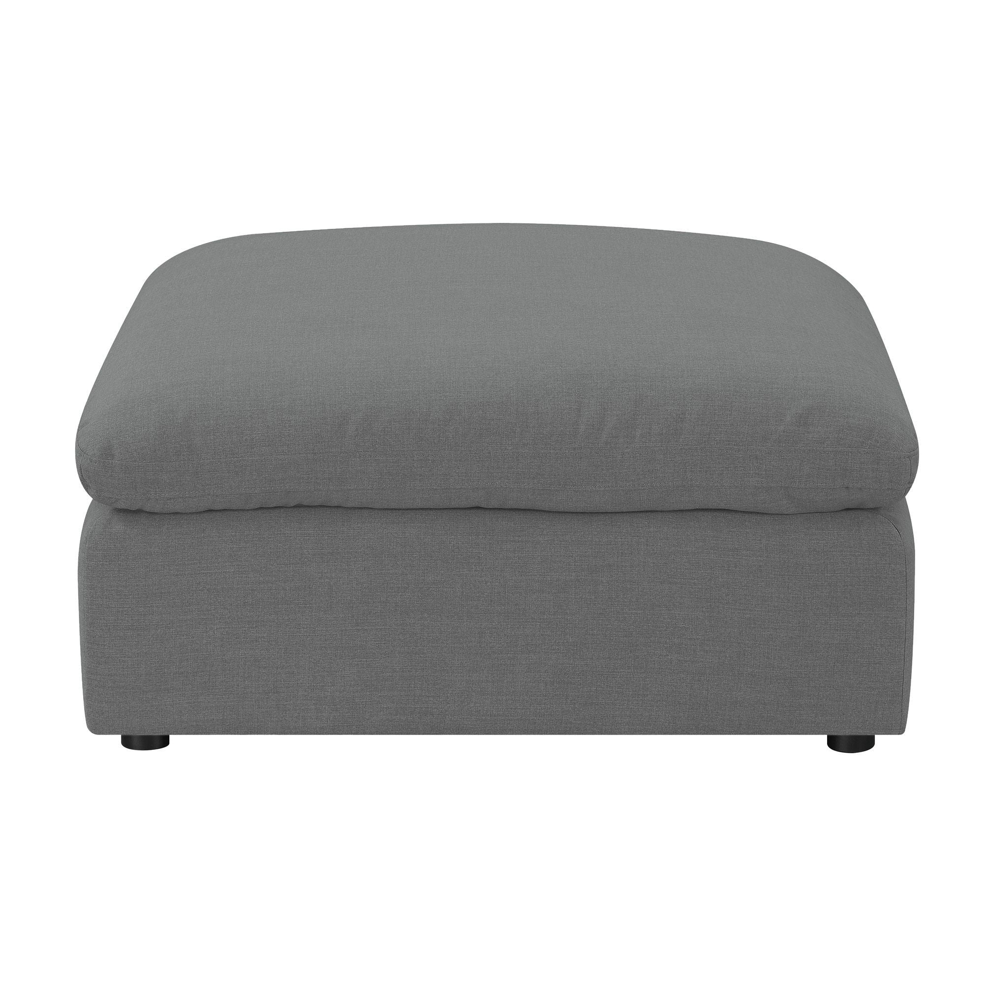 Cloud 9 Ottoman- CHARCOAL