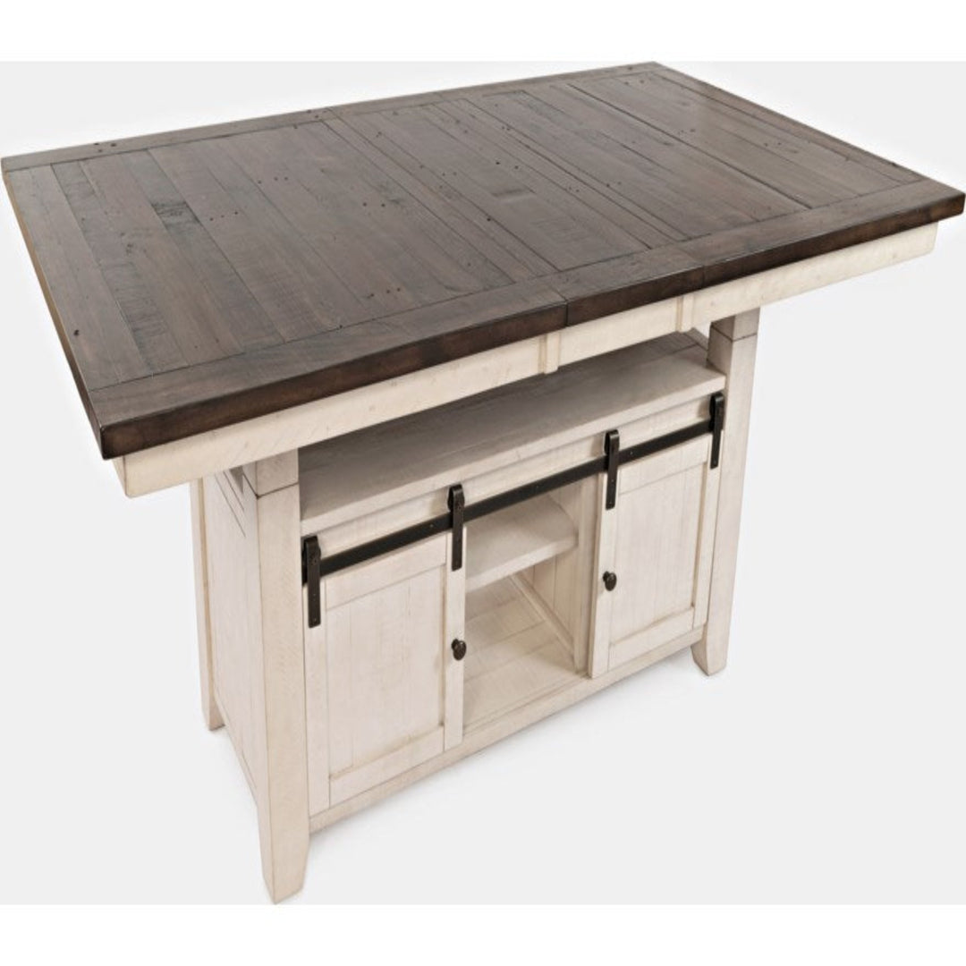 Madison County Counter Table with 6 Counter Stools